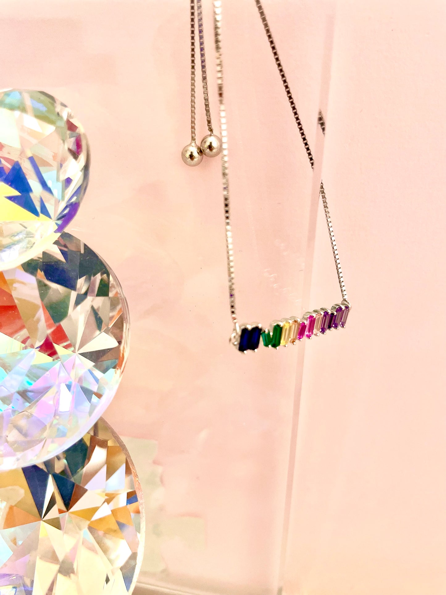 Rainbow Zirconia Bracelet