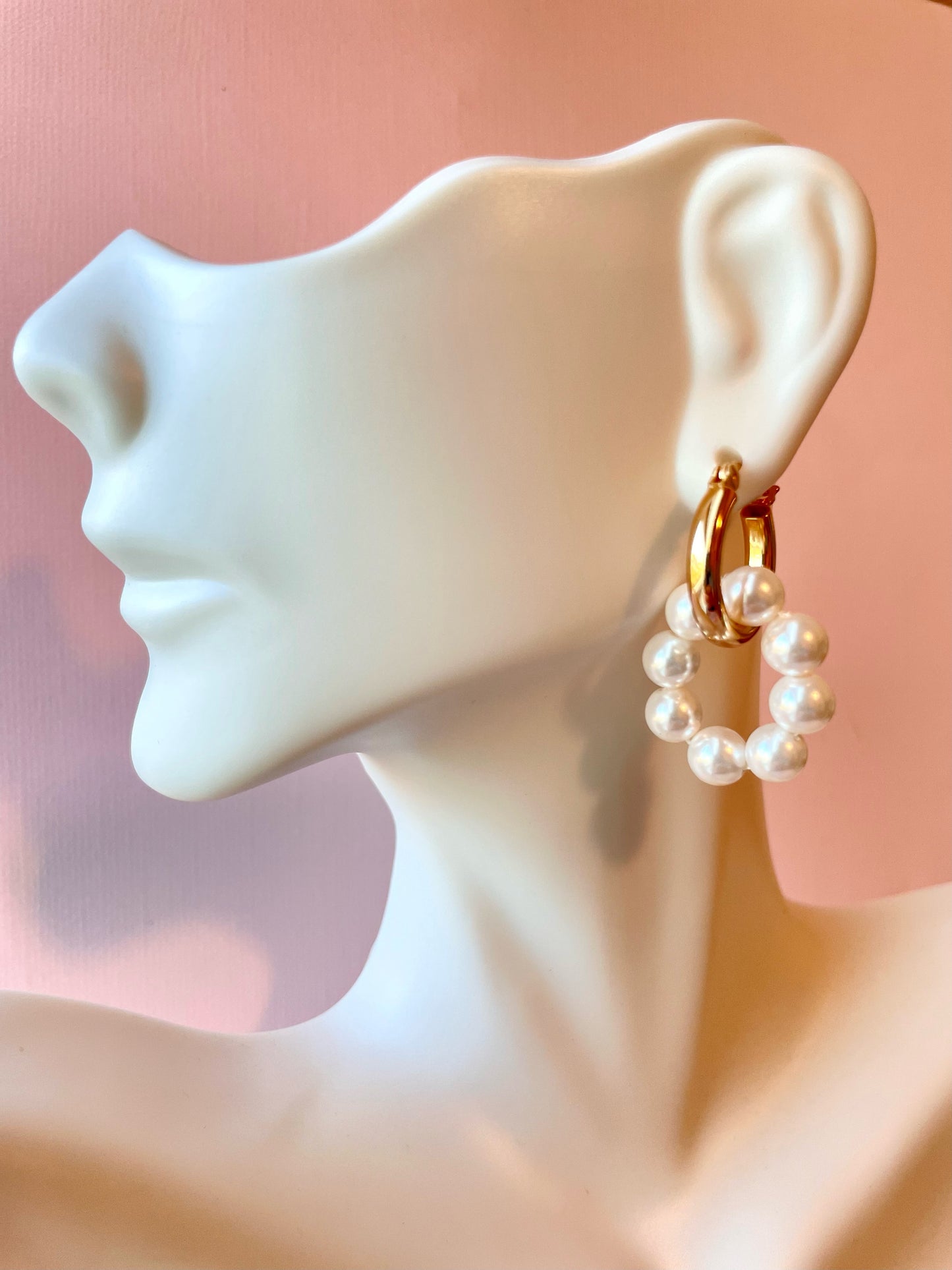 pearl earrings