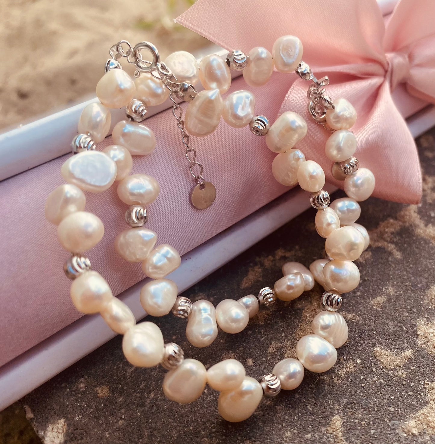 Pearl Beaded Bracelet