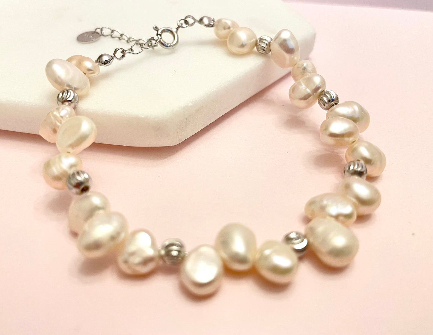 Pearl Beaded Bracelet