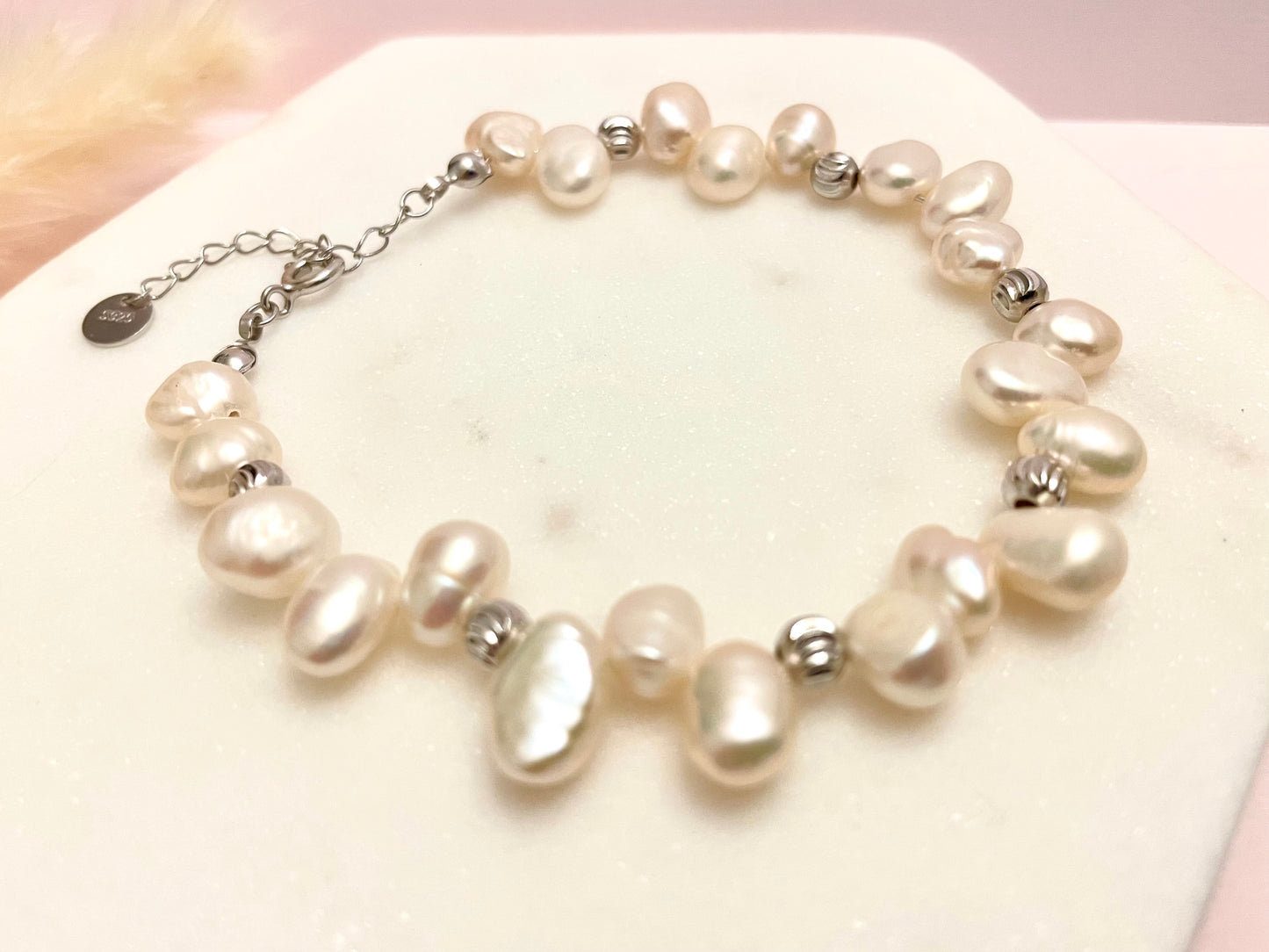 Pearl Beaded Bracelet