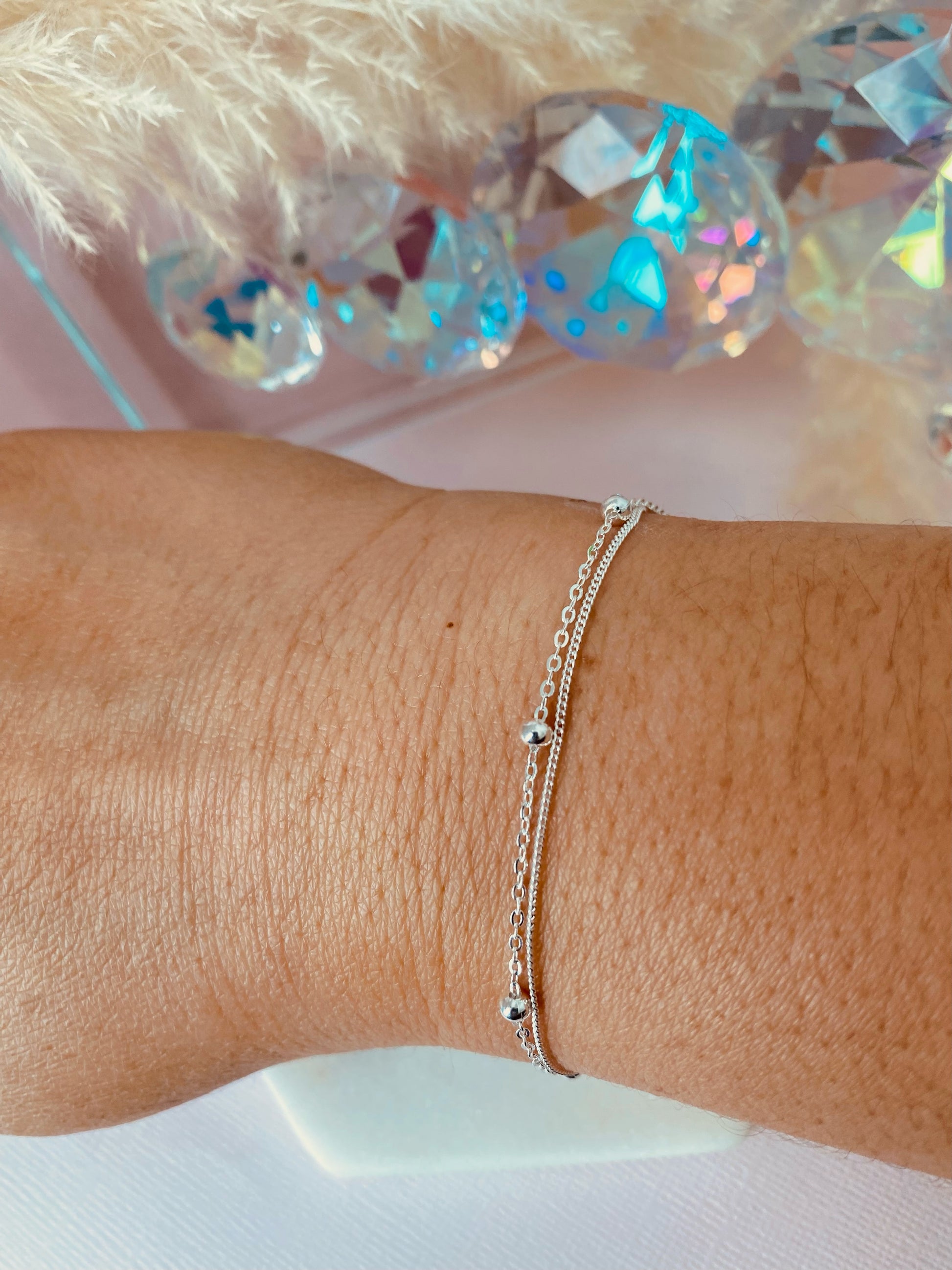 silver bracelet