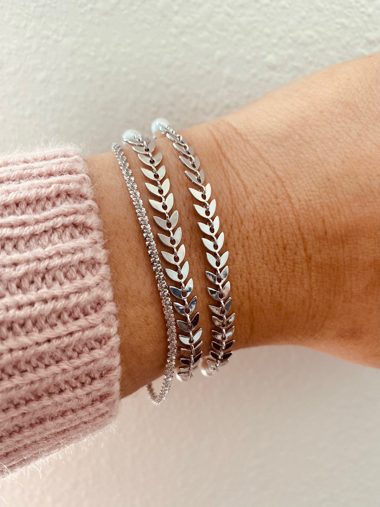 silver bracelet