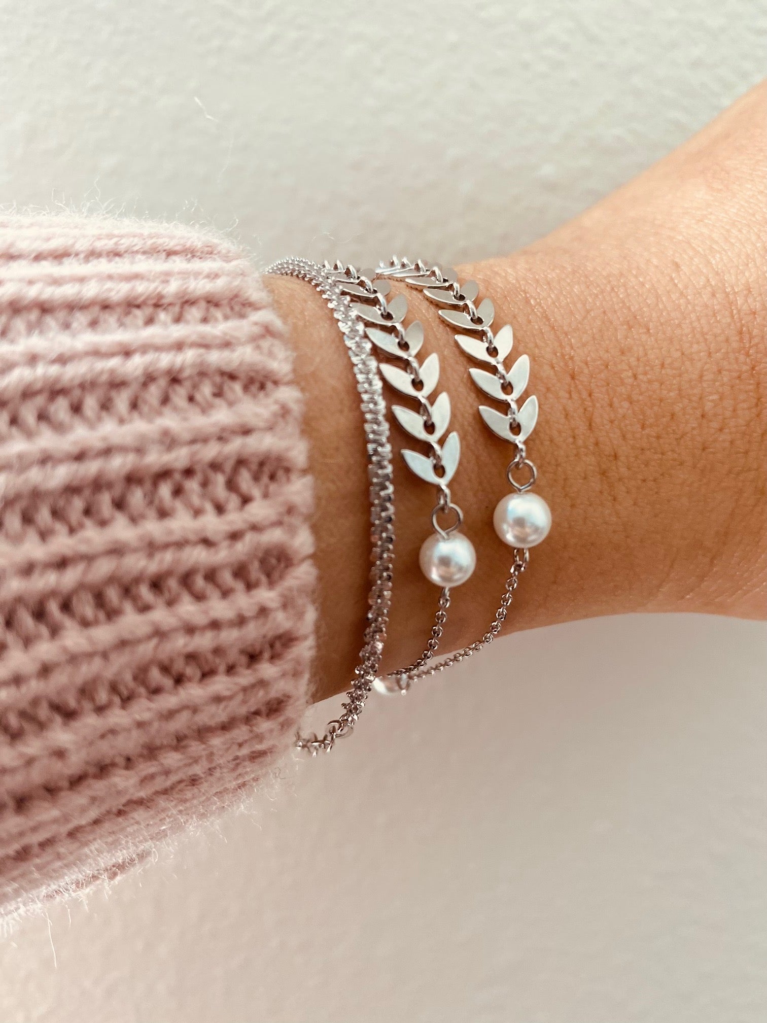 silver bracelet