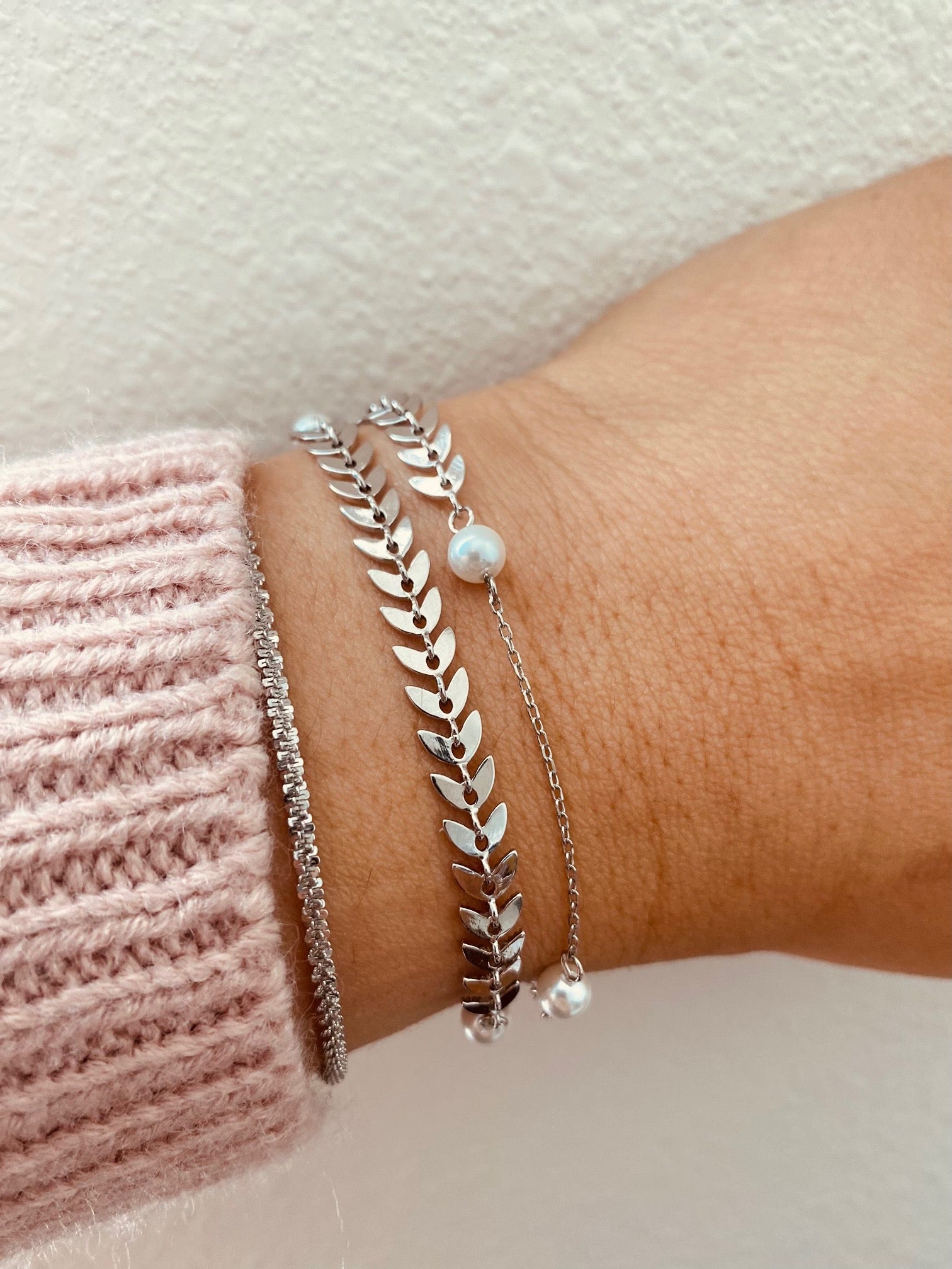 silver bracelet