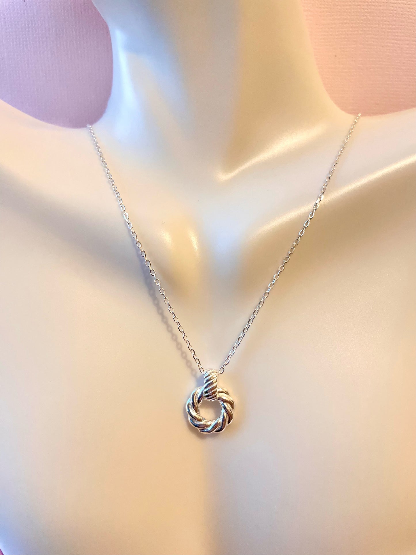 Silver necklace
