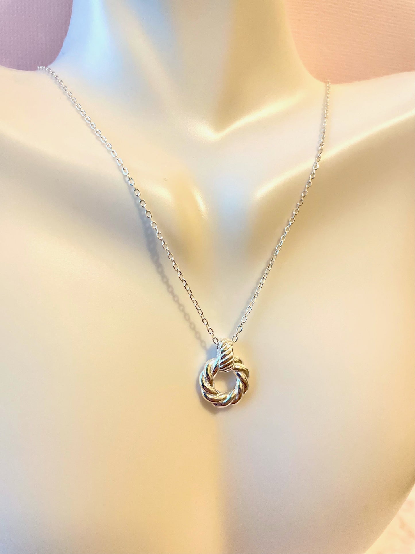Silver necklace